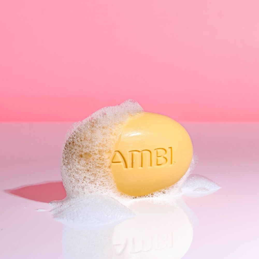 Ambi Cocoa Butter Cleansing Bar Texture