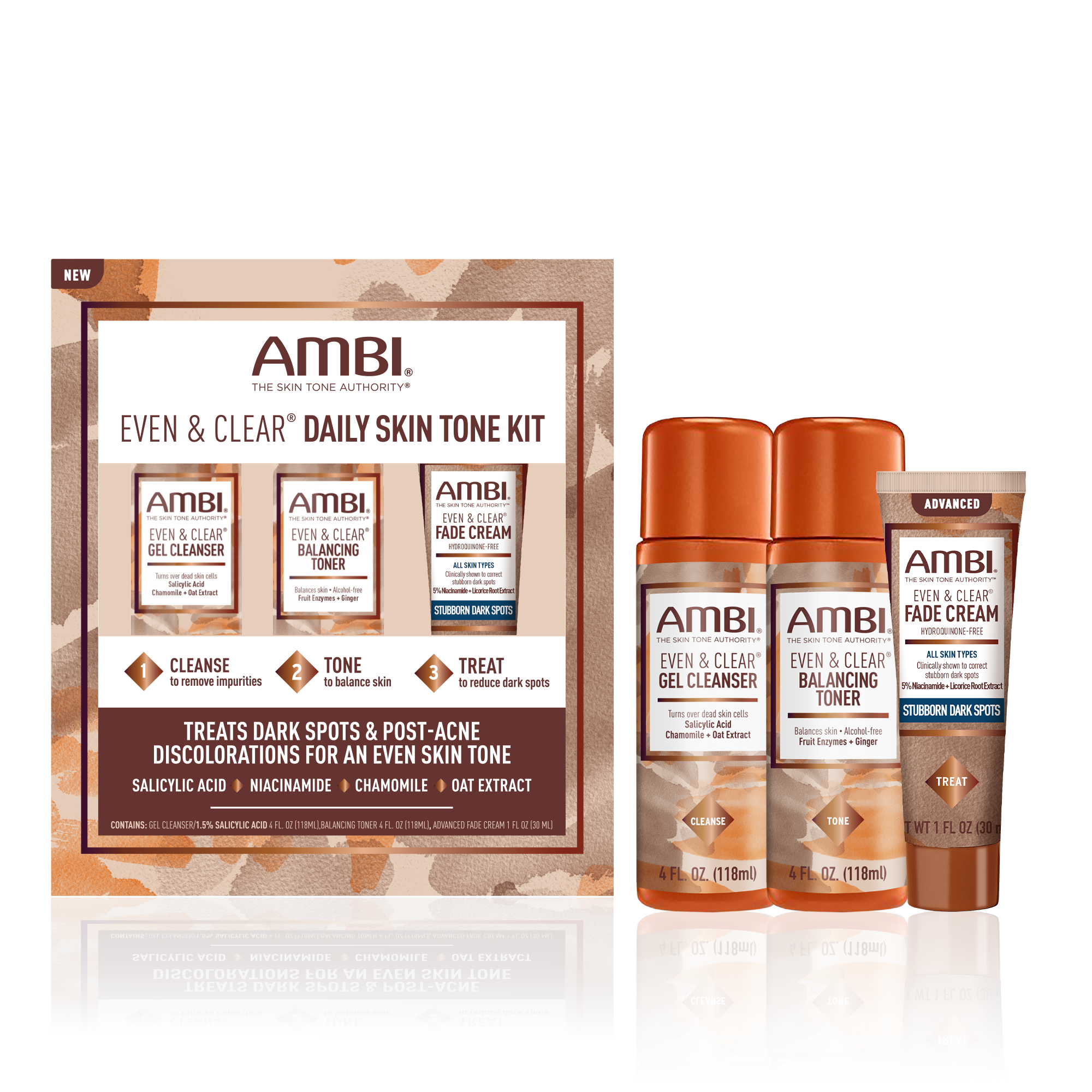 New! Ambi Even & Clear Daily Skin Tone Kit – Ambi Skincare