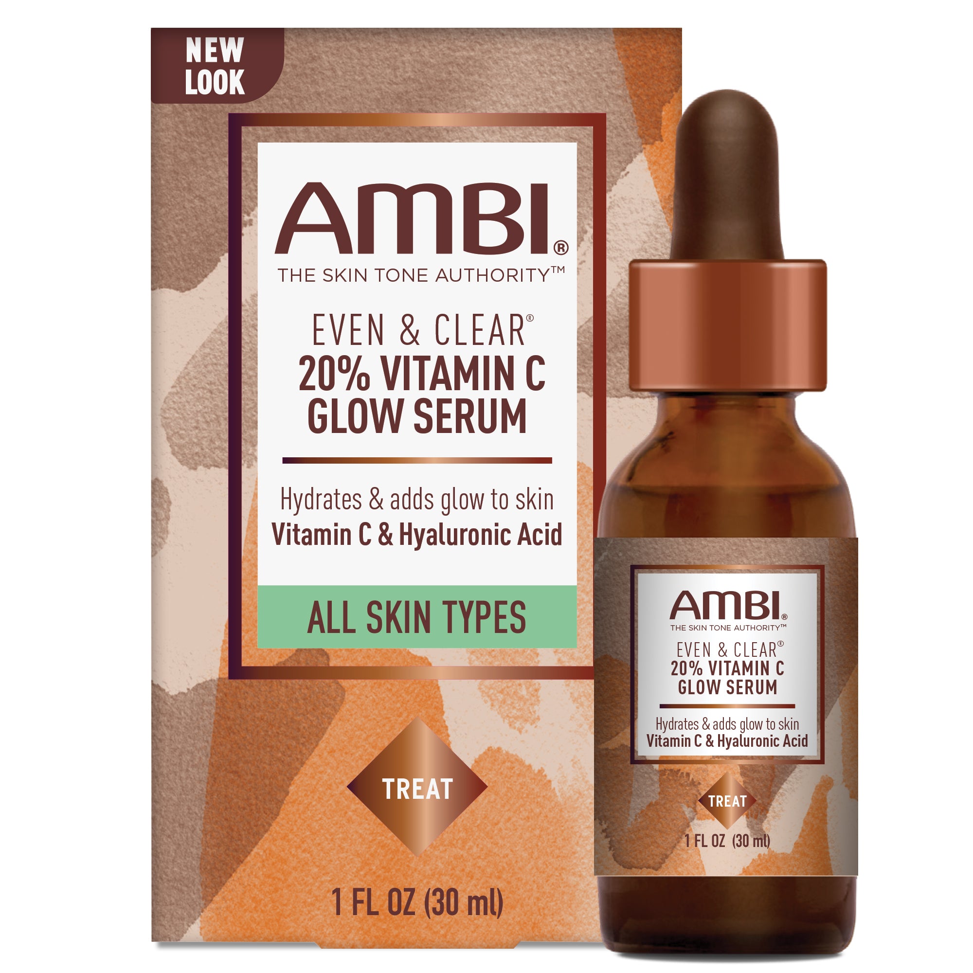 AMBI Vitamin C Serum 1oz product package