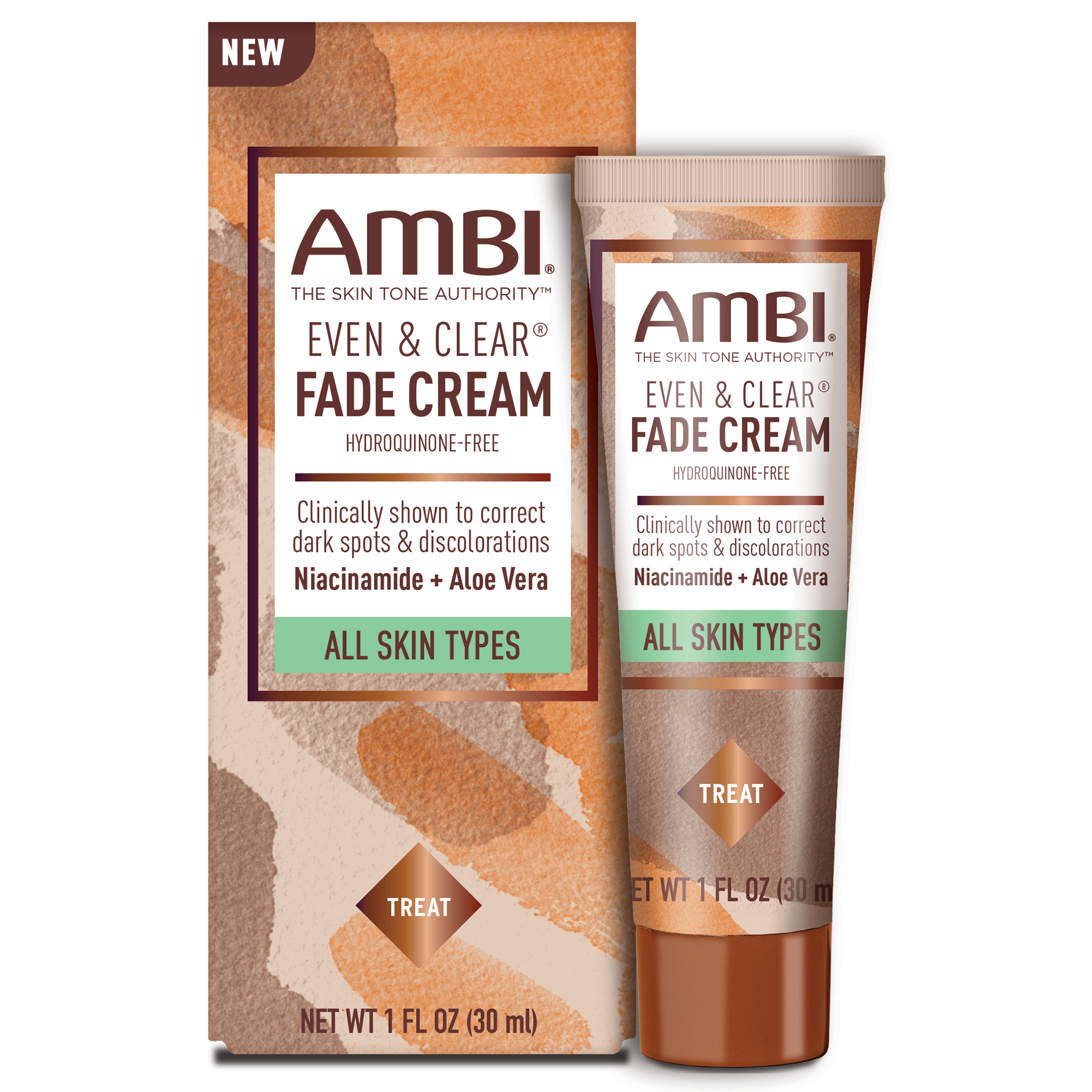 NEW! AMBI Fade Cream Hydroquinone-Free