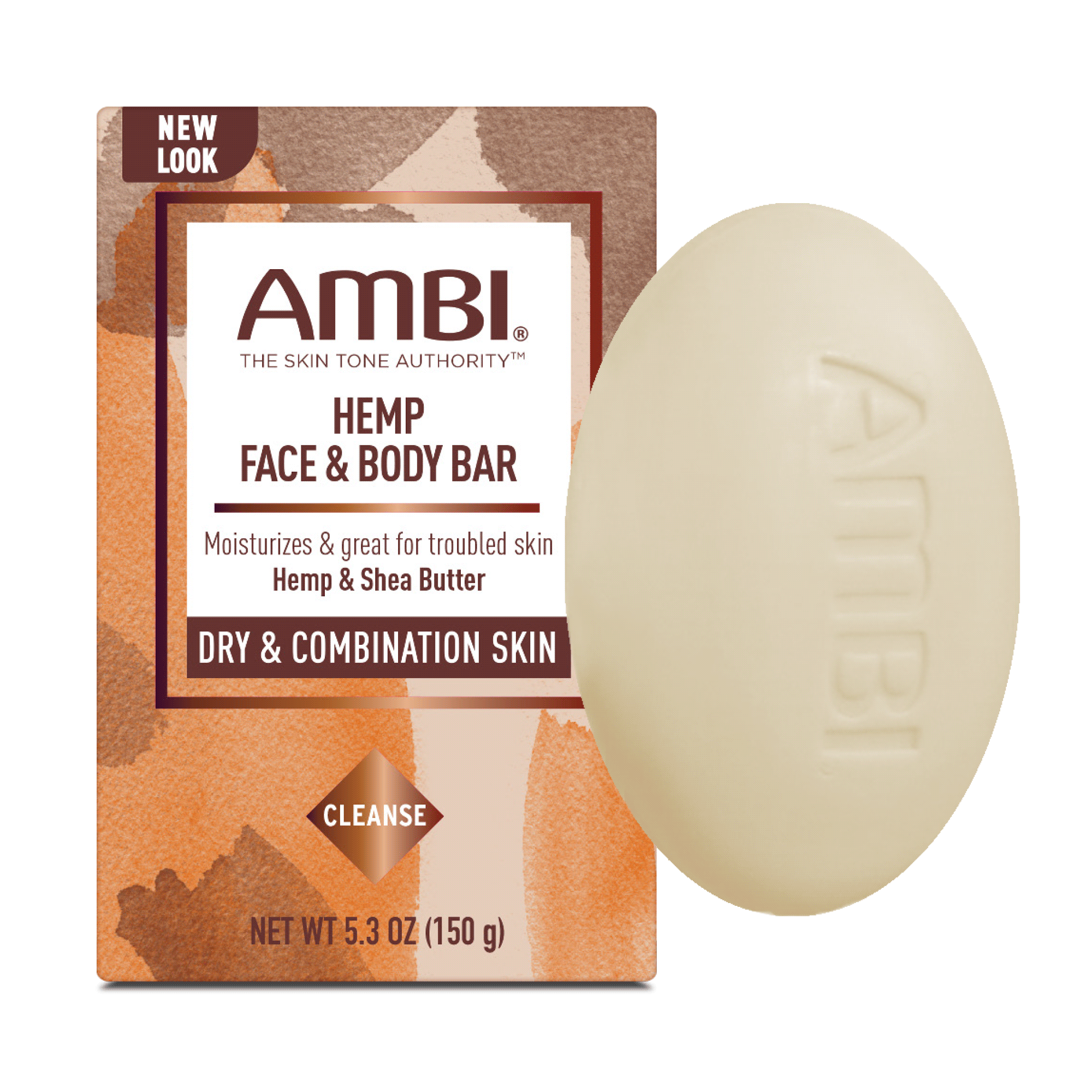 NEW! AMBI Hemp Face & Body Bar